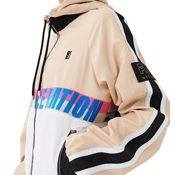 P.E Nation MAN UP HOODED JACKET Sz Small - Picture 2 of 6